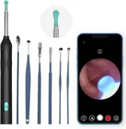 Ear Wax Removal Endoscope, Earwax Remover Tool with Ear Camera HD, Clean & Pick
