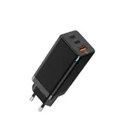 65W PD 3.0 Quick Charging USB Charger Adapter For iPhone 11 Pro Huawei P30 Pro Mate 30 Xiaomi 9Pro Redmi K20 Pro K30 BLACK COLOR