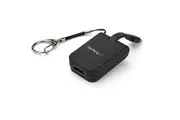 StarTech.com CDP2HDFC Portable USB C to HDMI Adapter - Quick-Connect Keychain -