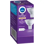 Olsent Led Gu5.3 Mr16 6W 500Lm Ww 2 pack