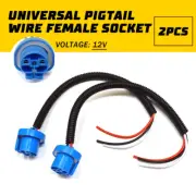 Extension Pigtail Wire Socket Female 9007 HB5 Headlight Harness Connect Socket