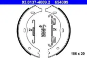 ATE Parking Brake Shoe Set For MERCEDES Viano Vito Mixto Tourer W447 6394200220