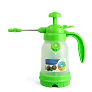 Multi-function High Pressure Spray Pot Pneumatic Small Spray Bottle Pressure Sprinkler Gardening Tools, Capacity: 1.2L, Random Color Delivery
