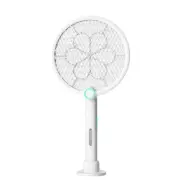 2 in 1 Electric Mosquito Swatter, 2500V USB Rechargeable Mosquito Swat, Suitable
