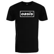 Men's Oasis Band Tee Shirt Medium Black Licensed Official BNWT