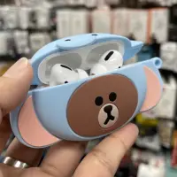 在飛比找蝦皮購物優惠-正版授權 apple AirPods Pro 保護套 熊大 