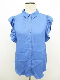 在飛比找Yahoo!奇摩拍賣優惠-（已售出）日本品牌 LOWRYS FARM 森林系丹寧布襯衫