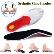 Orthotic Shoe Insoles Arch Support Plantar Fasciitis Pain Flat Feet Cushion Pad