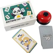 Parent Child Board Game, Pattern Matching Card Plaything with Bell, Interactive Educational Toy, Ideal for Boys, Girls, Children, Family Game Night, Learning Through Play