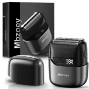 Electric Foil Shavers for Men, Mini Electric Razor, Compact Face Shaver, IPX7...