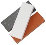 Rough Ryder Three-Piece Set Of Stones For Knife Sharpening 120 240 And 820 Grit