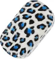 [BCOATH] Leopard Print Case Portable Travel Storage Holder Durable Lightweight Design for Easy Carrying Bag Purse for Home Travel Use