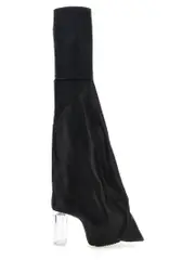 [Rick Owens] Rick Owens-Taco Kiss Stivali E Stivaletti Nero-Donna 37IT