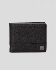 [Lucid] Lucid Men's Increased Leather Wallet in Black One Size Black