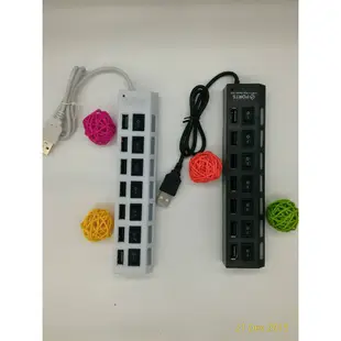 Usb hub 7 端口 IPI.ID 開關