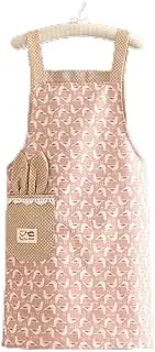 Breathable Canvas Apron Kitchen Apron Cotton Apron Kitchen Cooking Household Apron Coffee Shop Work Clothes Aprons for Women