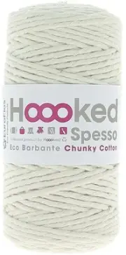 Hoooked Spesso Chunky Cotton Macrame Yarn-Almond SPESSOCH-100