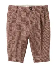 Gucci Kids Button Detailed Knitted Pants 1218M,36M,24M Brown