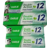 Darlie Double Action Fluoride Toothpaste Fresh Forest Mint 12 HR 110 g x 4