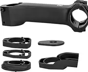 Cycling Stem,Aluminum Alloy Bike Stem Riser | 7 Degree Adjustable, Internal Cable Routing, Cycling Accessories for Road Mountain Long Distance Racing Adventure