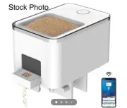 KIVNIEHI WiFi Automatic Fish Feeder for Aquarium App Control Timer USB Powered