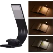 Reading Light Bookmark Stepless Dimming Lamp with Magnetic Clip USB Rechargeable
