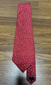 Vineyard Vines Custom Collection Handmade 100% Silk Tie - Moody's Credit Ratings