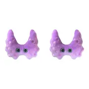 2x Giant Microbes Thyroid Gland Human Biology Soft Plush Cuddle Stuffed Toy