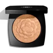 Chanel LES SYMBOLES DE CHANEL Illuminating Highlighter LE CAMELIA WARM GOLD NEW