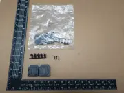 (5 pcs) 207345-1 Tyco, Hinged Backshell Connector, 25 Position, Unshielded