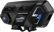 FODSPORTS Motorcycle Bluetooth Intercom with Music Sharing, M1S Pro 2000M 8 Ride