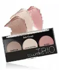 BelorDesign SCULPTING TRIO Palette Sculptor Highlighter Blusher - 2 Shades