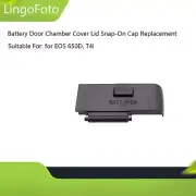 Battery Door Chamber Cover Lid Snap-On Battery Cap Replacement for EOS 650D T4i