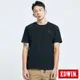EDWIN 第八代 基本LOGO 短袖T恤-男-黑色