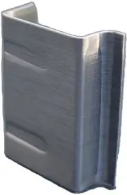 20 Pack - Aluminum Pull Tabs for Window Screens - Mill