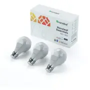 Nanoleaf Essentials LED RGB A60 9W Smart Bulb B22 3 Pack - NL45-0800WT240B22-3PK