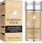 Hair Wax Stick, Hair Styling Finishing Stick Edge Control Anti-Frizz Non-Greasy Hair Pomade Stick, Men Women Styling Products for Fly Away and Edge Frizz Hair - Slick Back Hair Styling