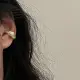 【Oni 歐妮】白月光 不對稱耳骨夾式耳環無耳洞耳扣耳夾耳窩夾(1個入)