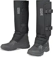 [QOGIR] Snake Gaiters for Hunting: Durable Snake Guards, Snake Gaiter Leggings for Men & Women, Snake Bite Protection for Lower Legs, Snake Proof Gaiters with Adjustable Size
