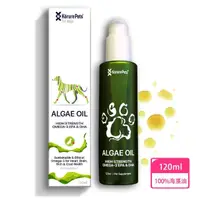 在飛比找momo購物網優惠-【KORURE】100%天然海藻油-120ml(犬+貓｜無腥