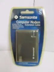 Samsonite Computer Modem Extension Cable 8' RJ-11 Plugs