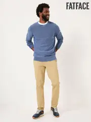 FatFace Heyshott White Stone Slim Chinos (E52038) | $114