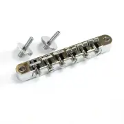 Tune-O-Matic Guitar Bridge Modern Spacing - Chrome