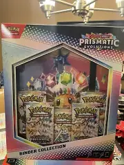 Pokemon TCG SV8.5 Prismatic Evolutions Binder Collection Sealed New