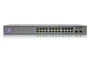Alta Labs S24-POE 24-Port PoE Switch, Layer 2, 16x 802.3at PoE+ Ports, 8x Non-PoE Ports & 2x SFP+ Ports, 240w PoE Budget, 1U Rackmountable S24-POE