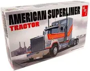 AMT 1/24 American Superliner Semi-Tractor Model kit AMT1235 Super Detailed Gift