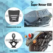 Fit For Royal Enfield Super Meteor 650 Vermillion Rack & Tail Tidy