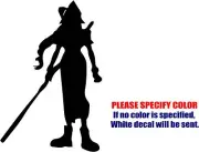 Vinyl Decal Sticker - Final Fantasy VII 7 Aerith Car Truck Bumper Window Fun 7"