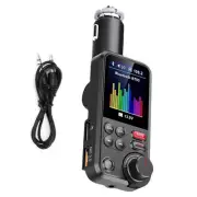 2USB Charger Wireless Bluetooth 5.0 Car FM Transmitter MP3 Player Adapter