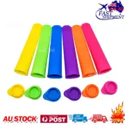 Diy Silicone Ice Block Moulds/Ice Cream Molds/Icy Pole Jelly Pop Popsicle Maker+
